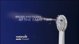 Waterpik™ SonicFusion™  Now Its Easy to Floss and Brush [upl. by Reckford]