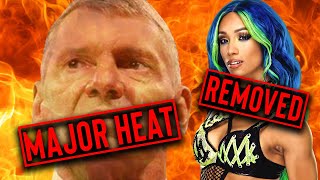 Sasha Banks Nuclear Heat…WWE Removes Her amp Naomi…Nia Jax Return…Wrestling News [upl. by Vikky]