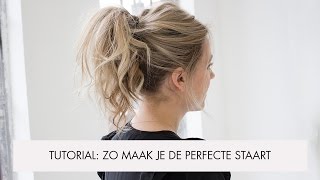 Tutorial Zó maak je de perfecte staart [upl. by Ogir]