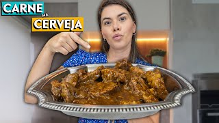 CARNE NA CERVEJA MAIS FÁCIL DO MUNDO [upl. by Mechelle]