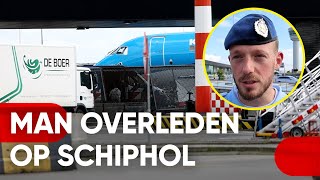 Persoon springt in vliegtuigmotor 29052024 Schiphol [upl. by Denn]