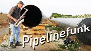 PIPELINEFUNK  ARMIN KÜPPER spielt Saxophon mit dem verrückten Echo von der Pipeline [upl. by Ashley]