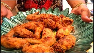 Cosori 58 Qt Air Fryer Louisiana SPICY Chicken Fry WINGS  1853 [upl. by Ok739]