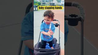 Baby clapping 👏 shorts youtube viralvideo baby video tiktok trending ytshorts funny cute [upl. by Maddalena184]