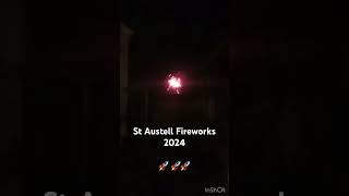 St Austell firework night 2024 [upl. by Quintilla]