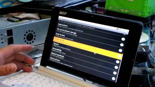 Android x86 16 on an Acer Aspire One [upl. by Eceinej]