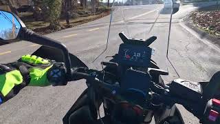 KTM 790 and Honda TransAlp Early December Ride [upl. by Amehsat904]