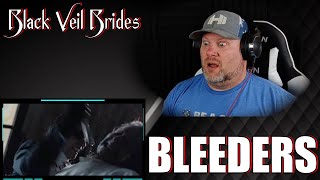 Black Veil Brides  Bleeders Official Music Video  REACTION [upl. by Wilder]