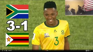 South Africa vs Zimbabwe  All Goals  Extended Highlights  African Qualifiers [upl. by Acebber718]