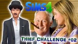 Reiche Säcke beklauen  Die Sims 4  THIEF CHALLENGE 02 [upl. by Rhiamon]