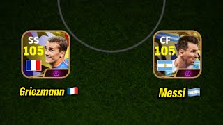 Let’s Pack New 105 Messi 🇦🇷 amp 105 Griezmann 🇫🇷 [upl. by Shannah]