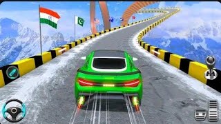 car recing game gt car stunt recing Extreme car stunts Master driving 3D game gaming viralvideo [upl. by Schonfeld]