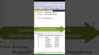 SQL Tricks  Update FROM a Select SQL Query [upl. by Iphigeniah]