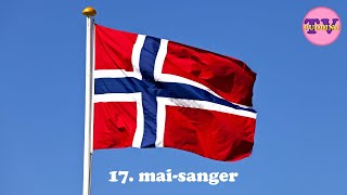 Ja vi elsker Tenk at nå er dagen her med mer  17 maisanger med tekst  PuddingTV [upl. by Zetnwahs]