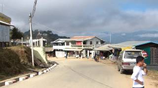 Main road in Mindat Chin State [upl. by Ssitruc834]