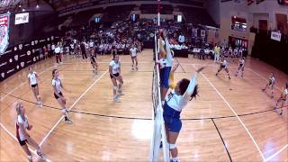 2013 AAU Volleyball Nationals  13U Highlights [upl. by Llerdnod794]