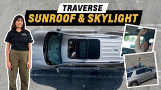 2023 Traverse Sunroof and Skylight  Full Overview [upl. by Kered]