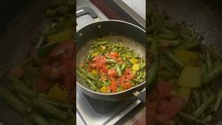 french beans recipe indian style shorts trending food [upl. by Frear]