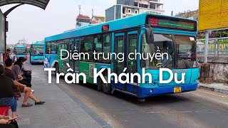 Điểm trung chuyển xe buýt Trần Khánh Dư  Bác Cổ [upl. by Harmonia]