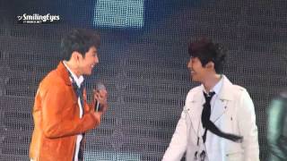 Fancam 121222 Junho  Cute Moment  2PM Tour in Macau [upl. by Yzmar]