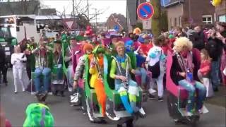 Achterbahn beim Karnevalsumzug  Fasching  Narrenzeit [upl. by Consalve250]