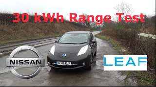 30 kWh Nissan Leaf Range Test [upl. by Charlot]