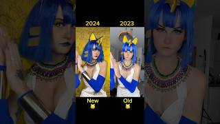 Another video of the evolution of my Ankha cosplay 😋 animalcrossing cosplay [upl. by Senior361]