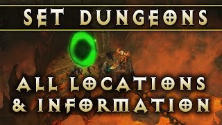 Diablo 3  Set Dungeon Locations Patch 24 [upl. by Irrek]