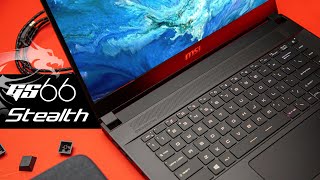 MSI GS66 Stealth Review  Mixed Feelings [upl. by Sib]