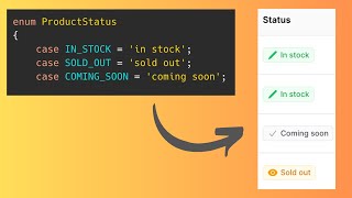 Filament Enum Classes to ReUse and AutoStyle [upl. by Thorbert753]