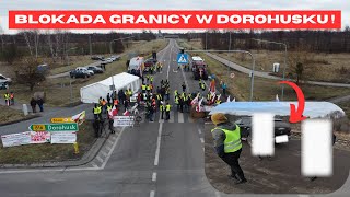 BLOKADA NA GRANICY W DOROHUSKU ROZMOWA Z OCHRONÄ„ TERMINALU PRZEĹADUNKOWEGO [upl. by Fachan426]