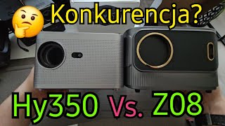 Test budżetowego projektora Led Z08 konkurencja dla Magcubic hy350 [upl. by Jaenicke331]