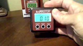 Calculated Industries 7434 AccuMASTER 2 in 1 Magnetic Digital Level and Angle Finder Review [upl. by Llerad]