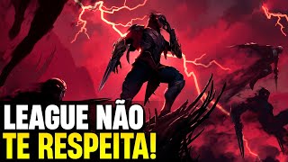 LEAGUE OF LEGENDS NÃO TE RESPEITA [upl. by Kora]