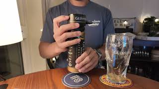 Pouring amp Trying Guinness Nitrosurge [upl. by Enoek]