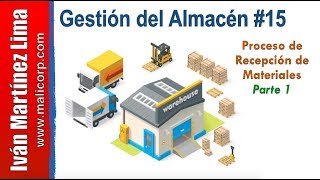 Conoce el Proceso de almacenamiento Proceso de Recepción de materiales Parte 1 [upl. by Lertnom]