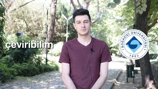 Bir Dakikada Çeviribilim Bölümü  Boğaziçi Üniversitesi [upl. by Yate539]