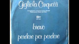 GIGLIOLA CINQUETTI BRAVO 1975 [upl. by Nirroc123]