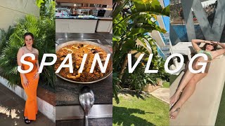 Spain Vlog Costa Brava beach bars nightlife swimming shopping 🌴🧡🇪🇸🍷 [upl. by Asilegna]