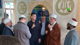 Brother Hamzas revert to Islam in Albanian Muslim Community Centre [upl. by Naek]