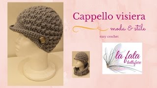 Tutorial cappello visiera alluncinettolafatatuttofare [upl. by Mika]