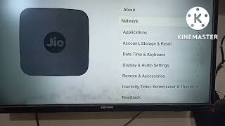 jio fiber tv setup box important setting for install and update software jio setup box apps install [upl. by Skerl]