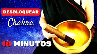 DESBLOQUEAR CHAKRA GARGANTA 🔵 10 MINUTOS  Sanando el Quinto Chakra [upl. by Aldrich568]