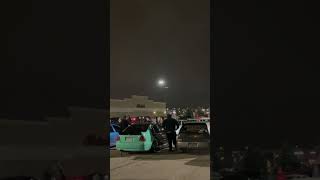 CARS LEAVING CAR MEET REVVING LOUD POPS AND BANGS [upl. by Shaffer]