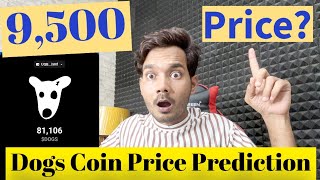 Dogs Airdrop Price Prediction 🔥  Dogs Airdrop Listing Date  Dogs Airdrop Update  Dogs Coin [upl. by Inalaeham]