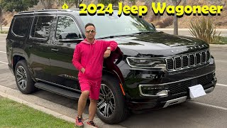 2024 Jeep Wagoneer Full Tour  4K60FPS Luxury SUV Experience [upl. by Benji]