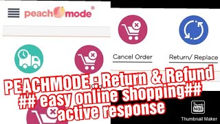 PEACHMODE RETURN POLICY Easy return and refund detail wrong product received [upl. by Philipines]