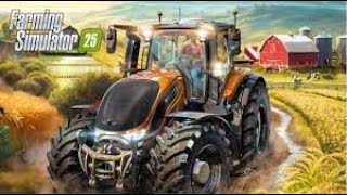 Farming Simulator 25 EP3 baling hay and buying more calves [upl. by Niwroc]