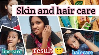 Skin and hair care video winterspecial selfcare video bsc students Akankshanc5bs [upl. by Ley]