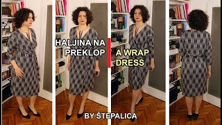 Kako se šije haljina na preklop  How to sew a wrap dress [upl. by Petuu]